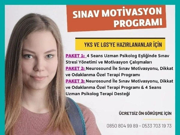 SINAV MOTİVASYON PROGRAMIMIZ BAŞLADI
